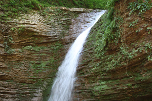 Водопады в районе Хаджоха
